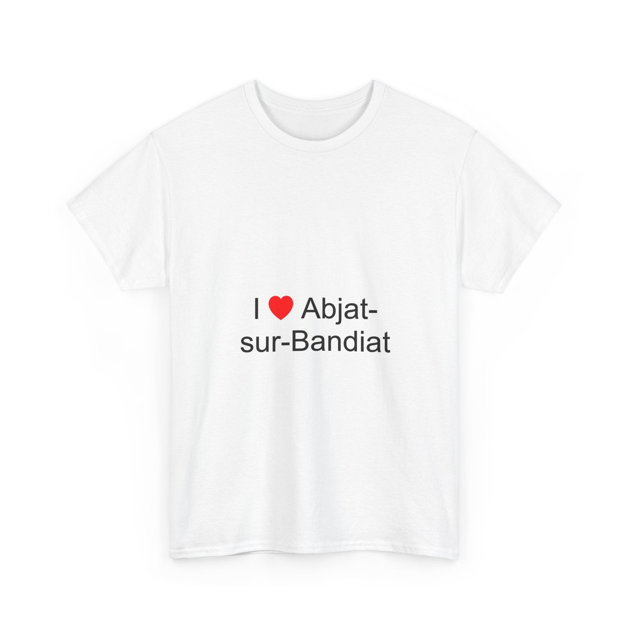 T-Shirt Ich liebe Abjat-sur-Bandiat