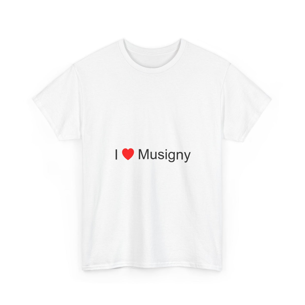 T-shirt I love musigny