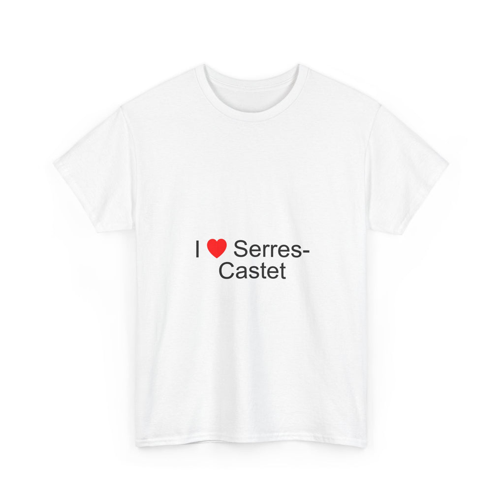 I love Serres-Castet T-shirt