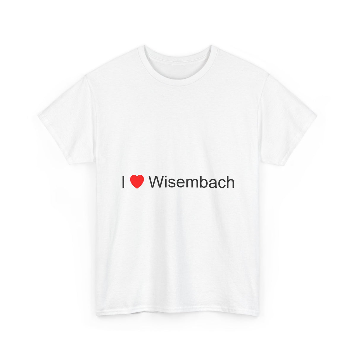 T-shirt I love wisembach