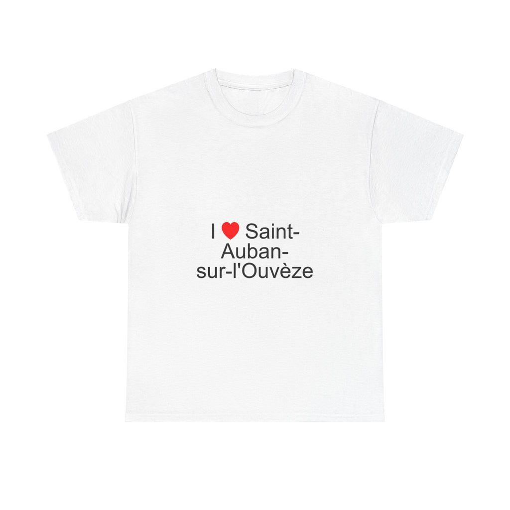 T-shirt I love saint-auban-sur-l'ouvèze