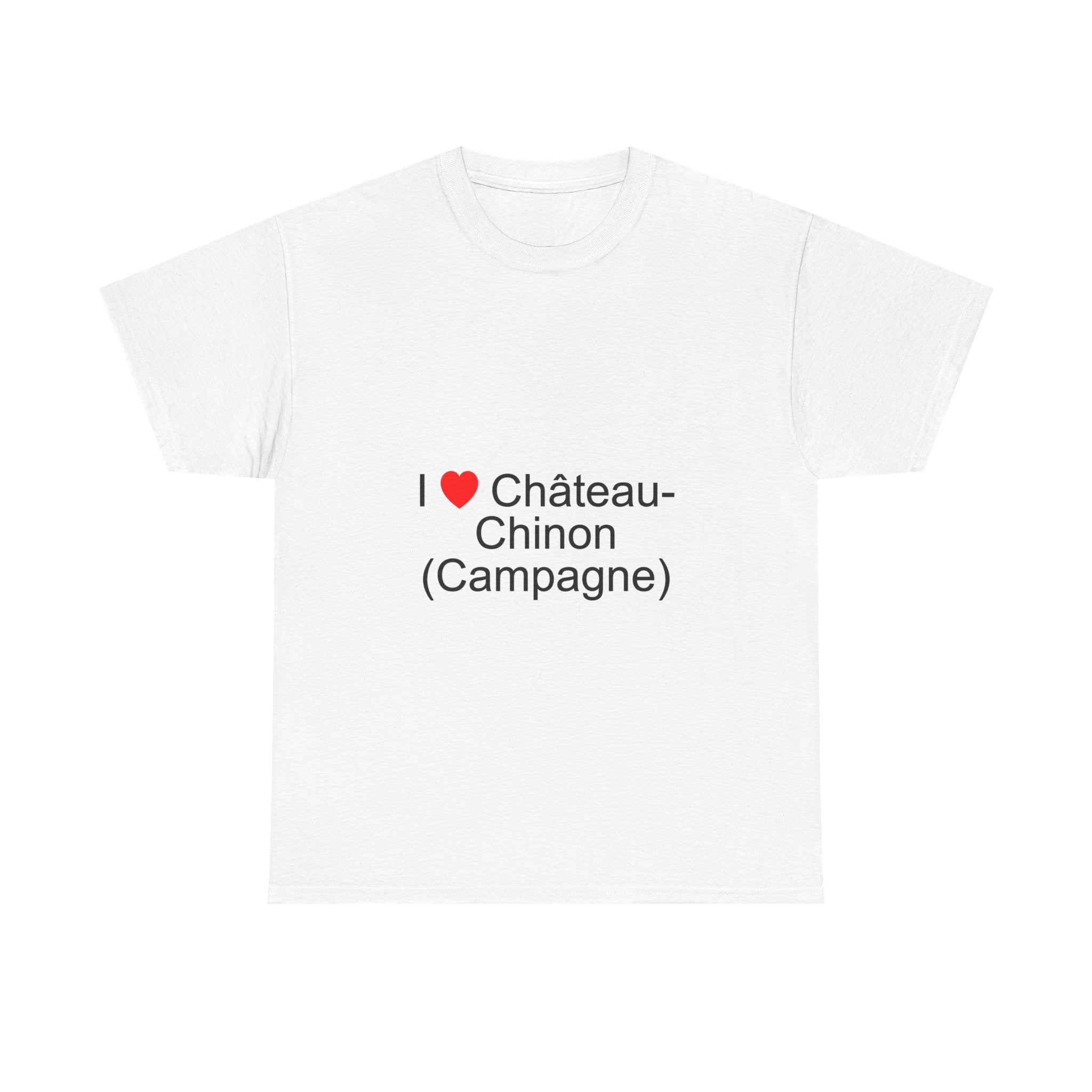 T-Shirt Ich liebe Château-Chinon (Land)
