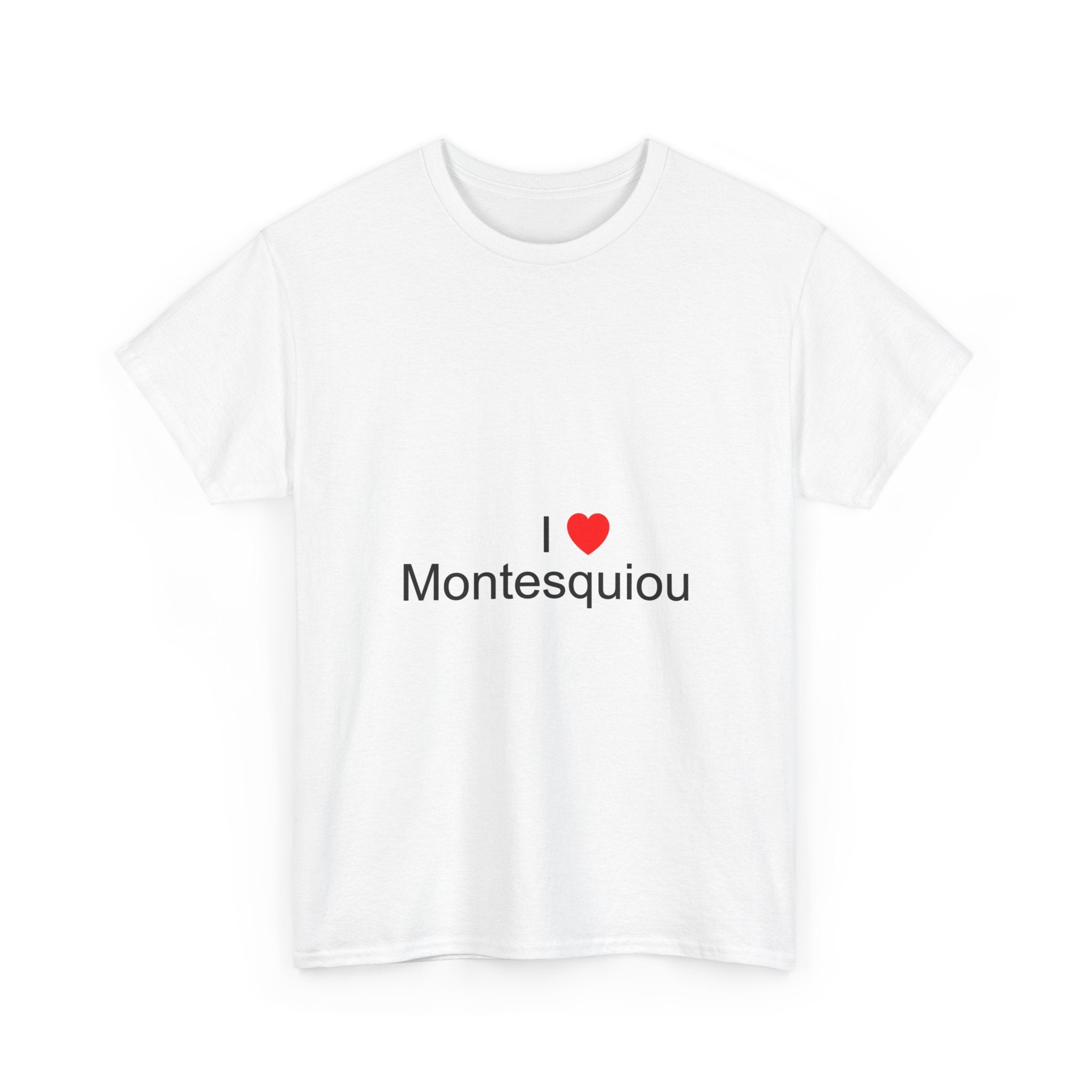 T-Shirt I love Montesquiou