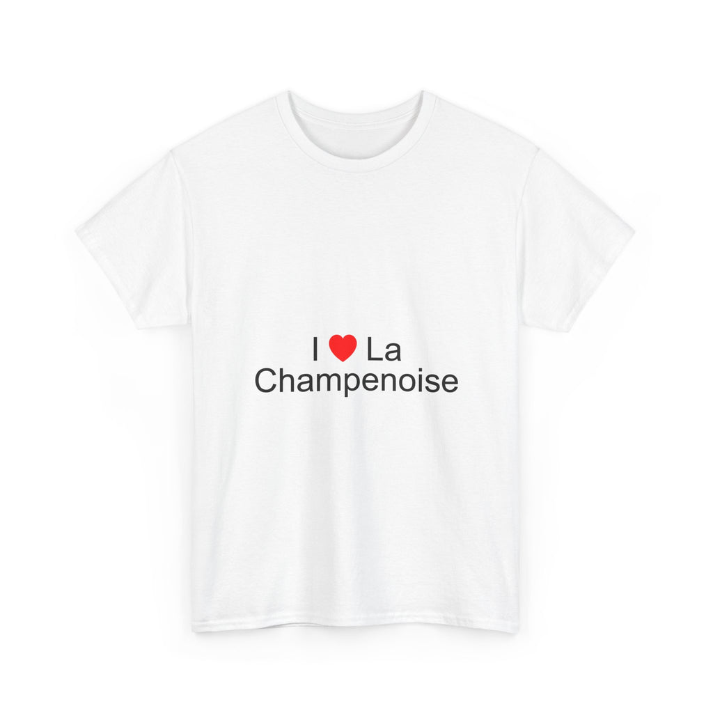 T-shirt I love la champenoise