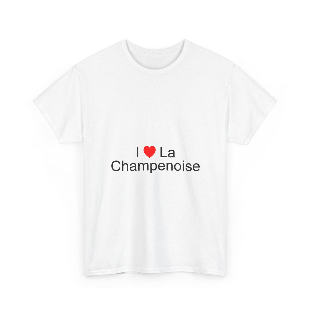 T-shirt I love la champenoise