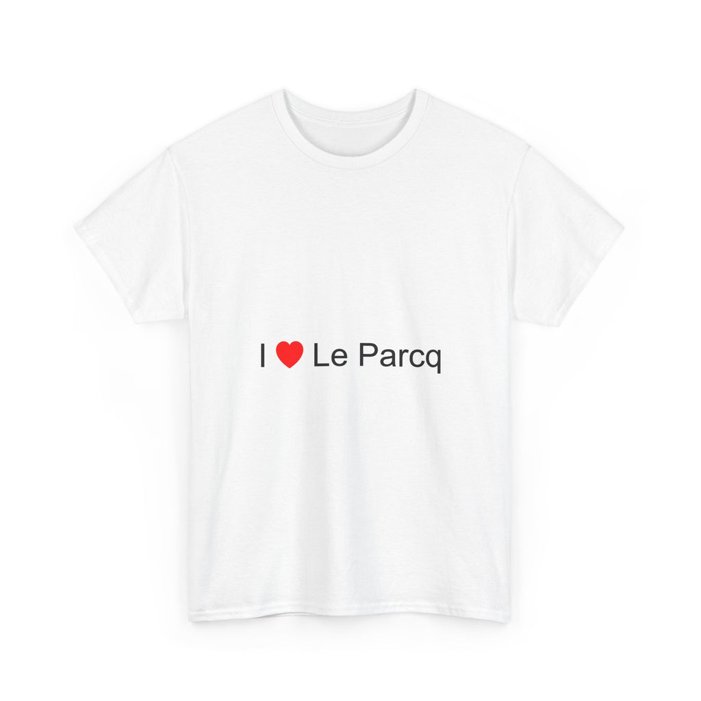 T-shirt I love le parcq