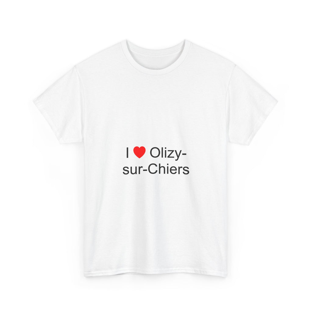 T-shirt I love Olizy-sur-Chiers