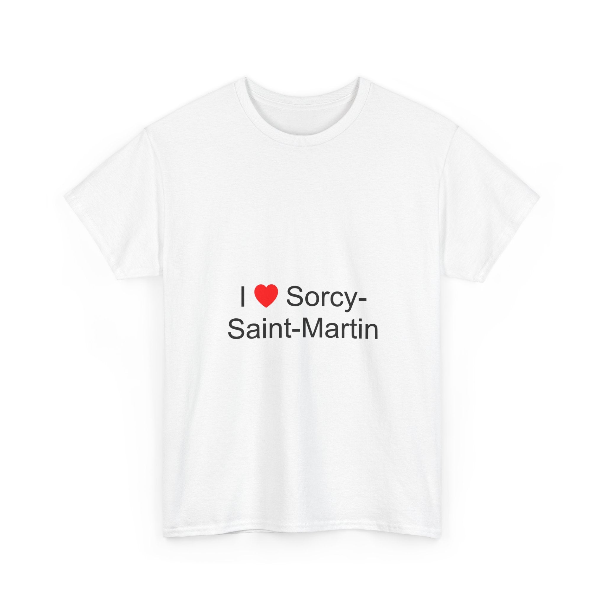 T-shirt I love sorcy-saint-martin