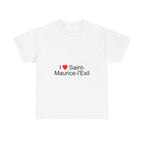 T-shirt I love Saint-Maurice-l'Exil