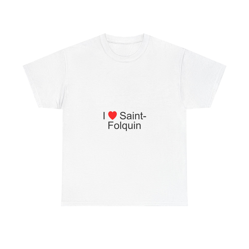 T-shirt Ich liebe Saint-Folquin
