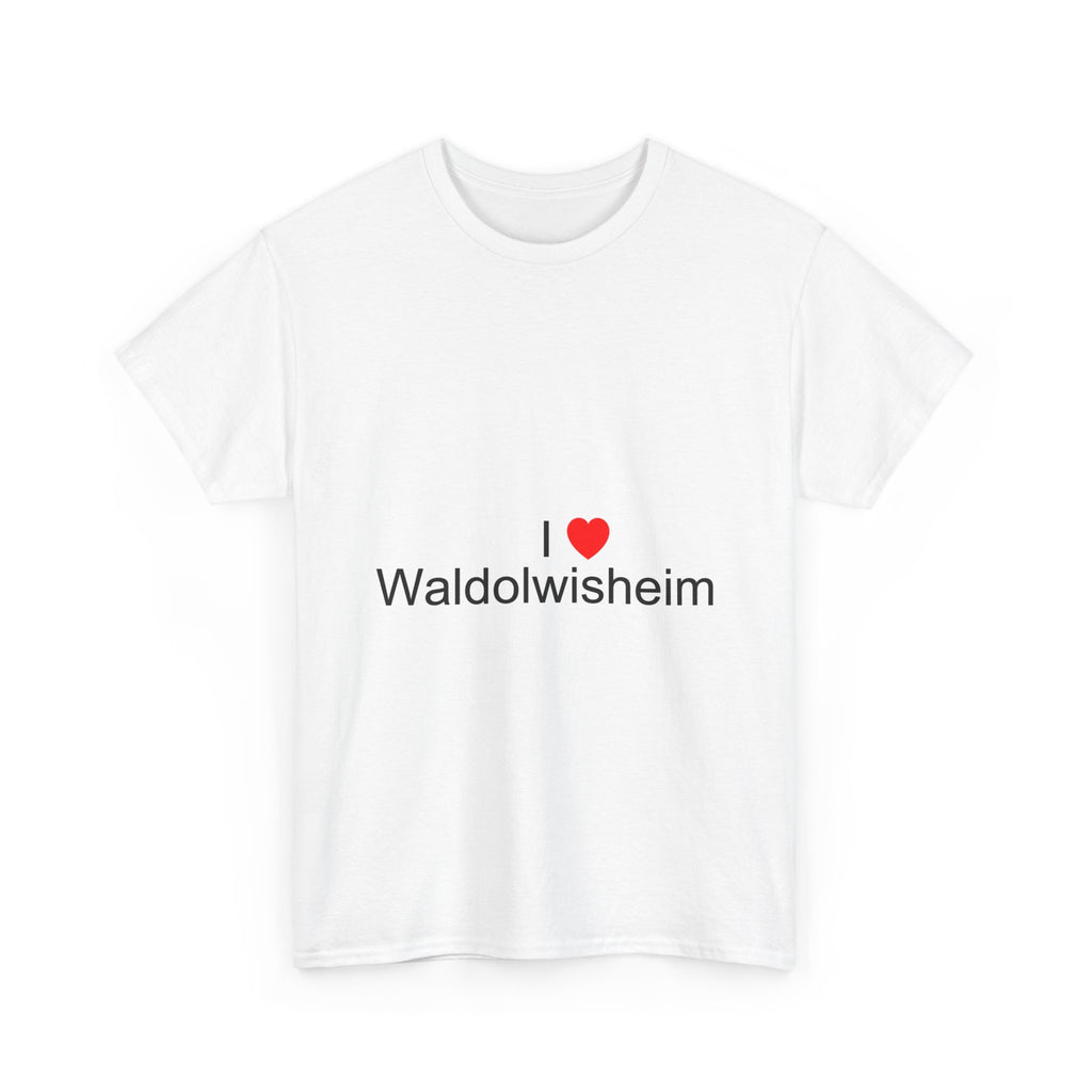 T-shirt I love waldolwisheim