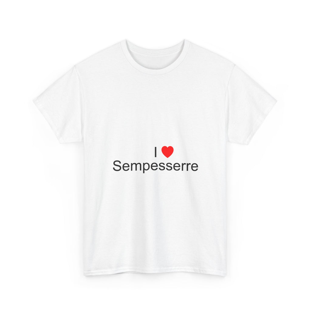 T-shirt I love sempesserre