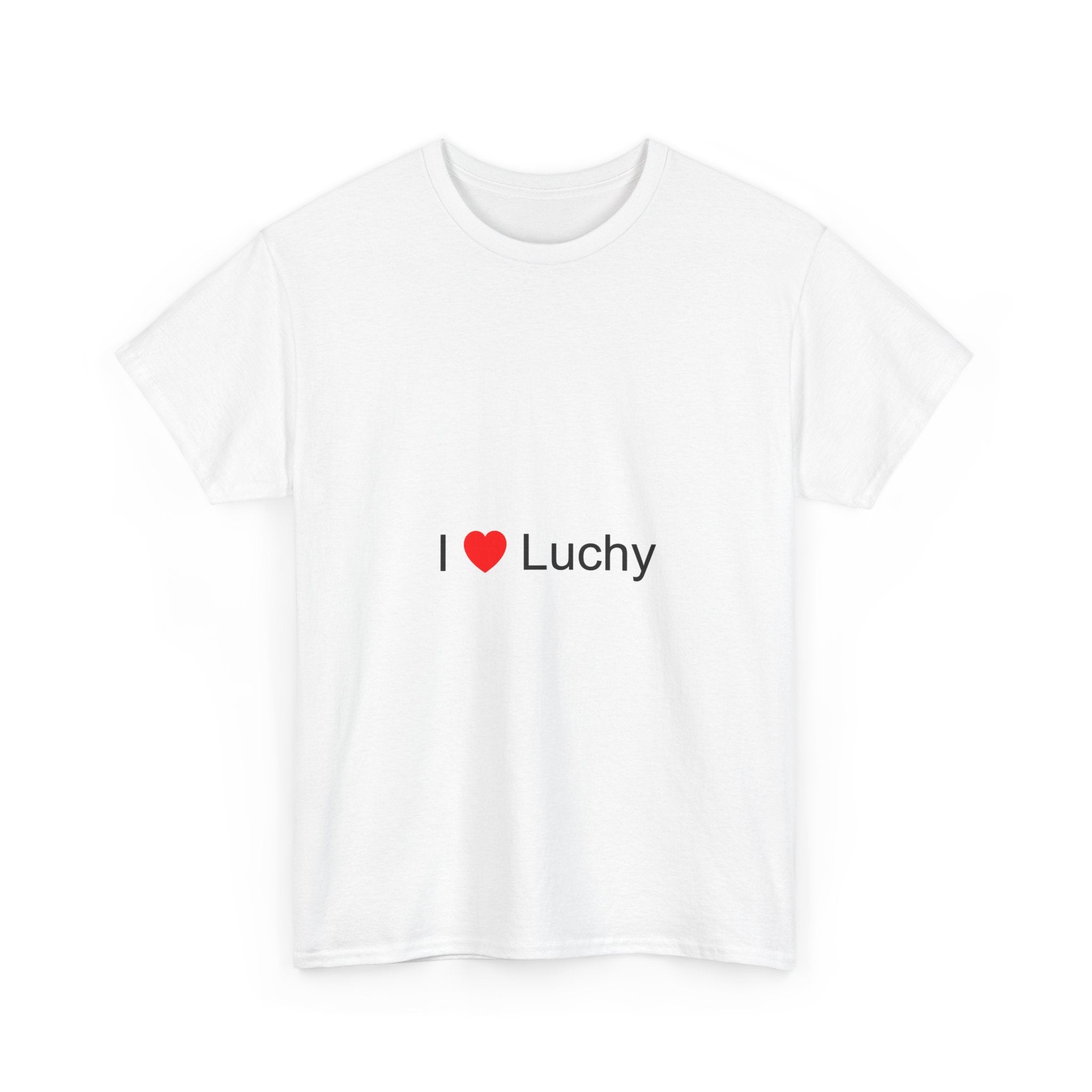T-shirt I love luchy