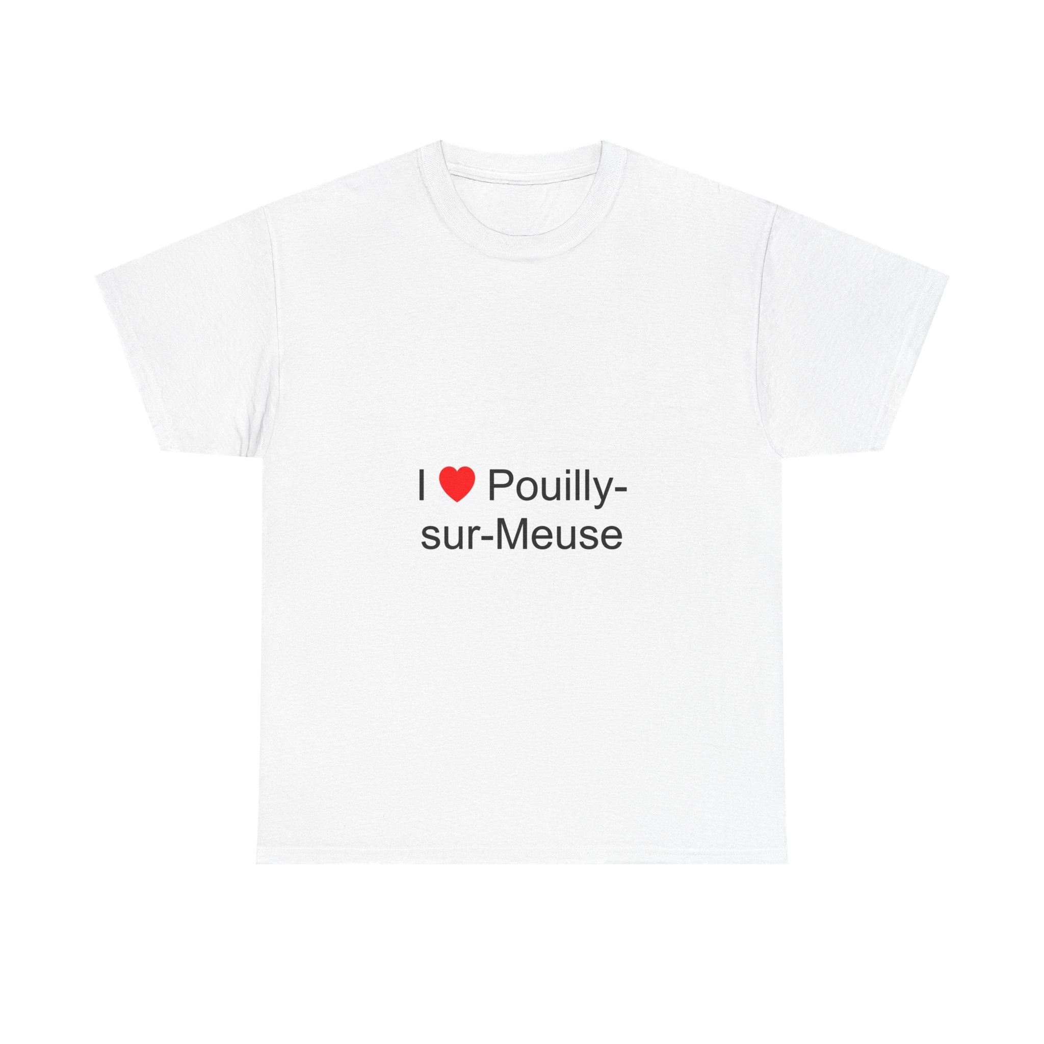 T-shirt I love Pouilly-sur-Meuse