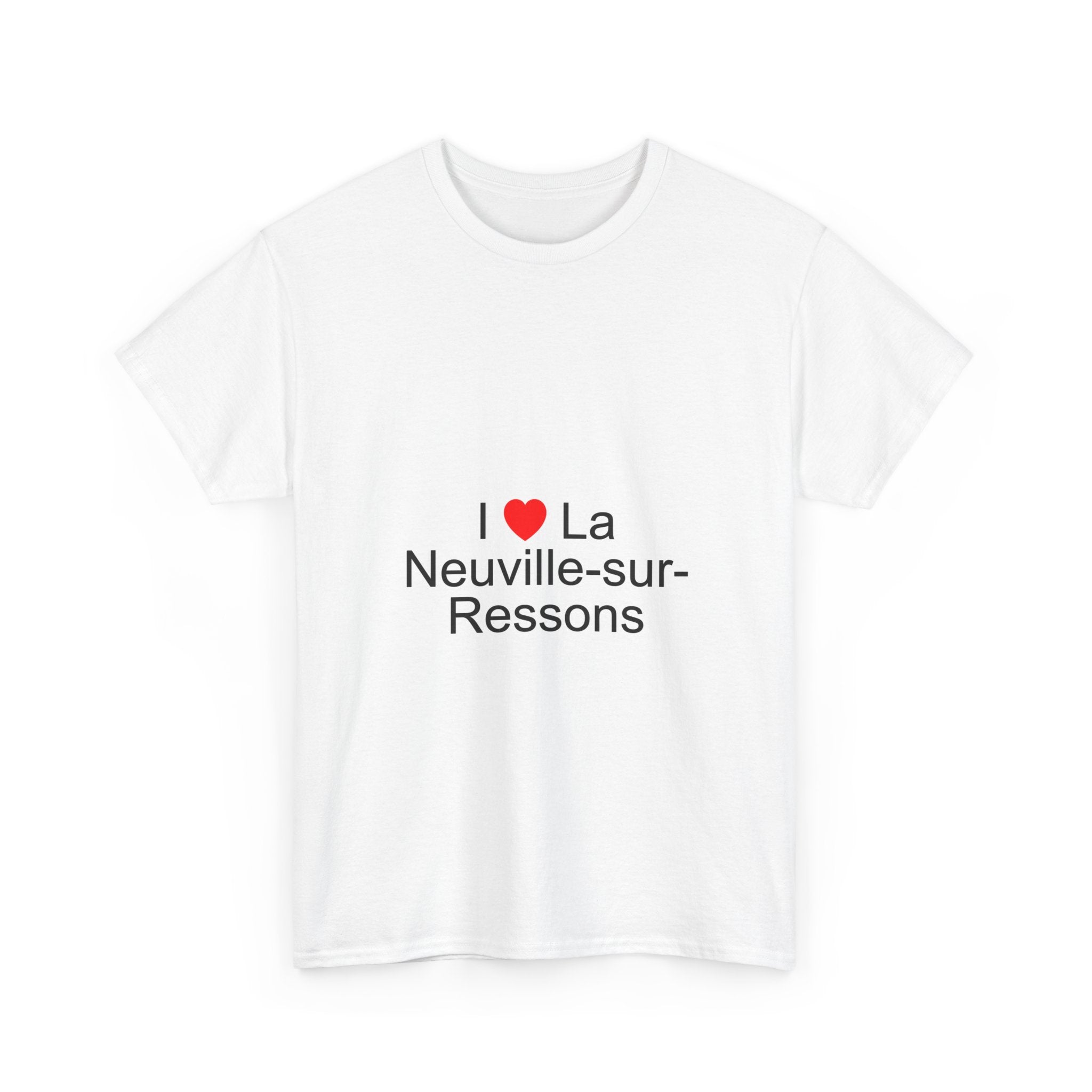 T-Shirt Ich liebe La Neuville-sur-Ressons