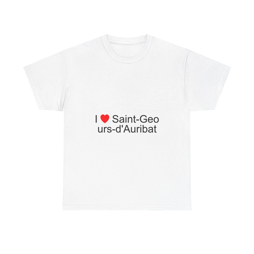 T-Shirt Ich liebe Saint-Geours-d'Auribat