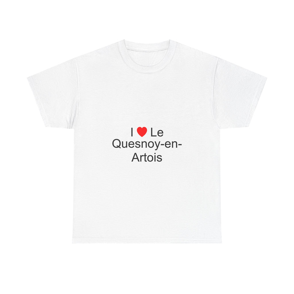 T-shirt I love le quesnoy-en-artois