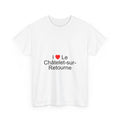 T-Shirt I love le châtelet-sur-retourne