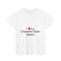 T-shirt I love la chapelle-saint-martin
