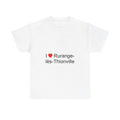 T-shirt I love rurange-lès-thionville