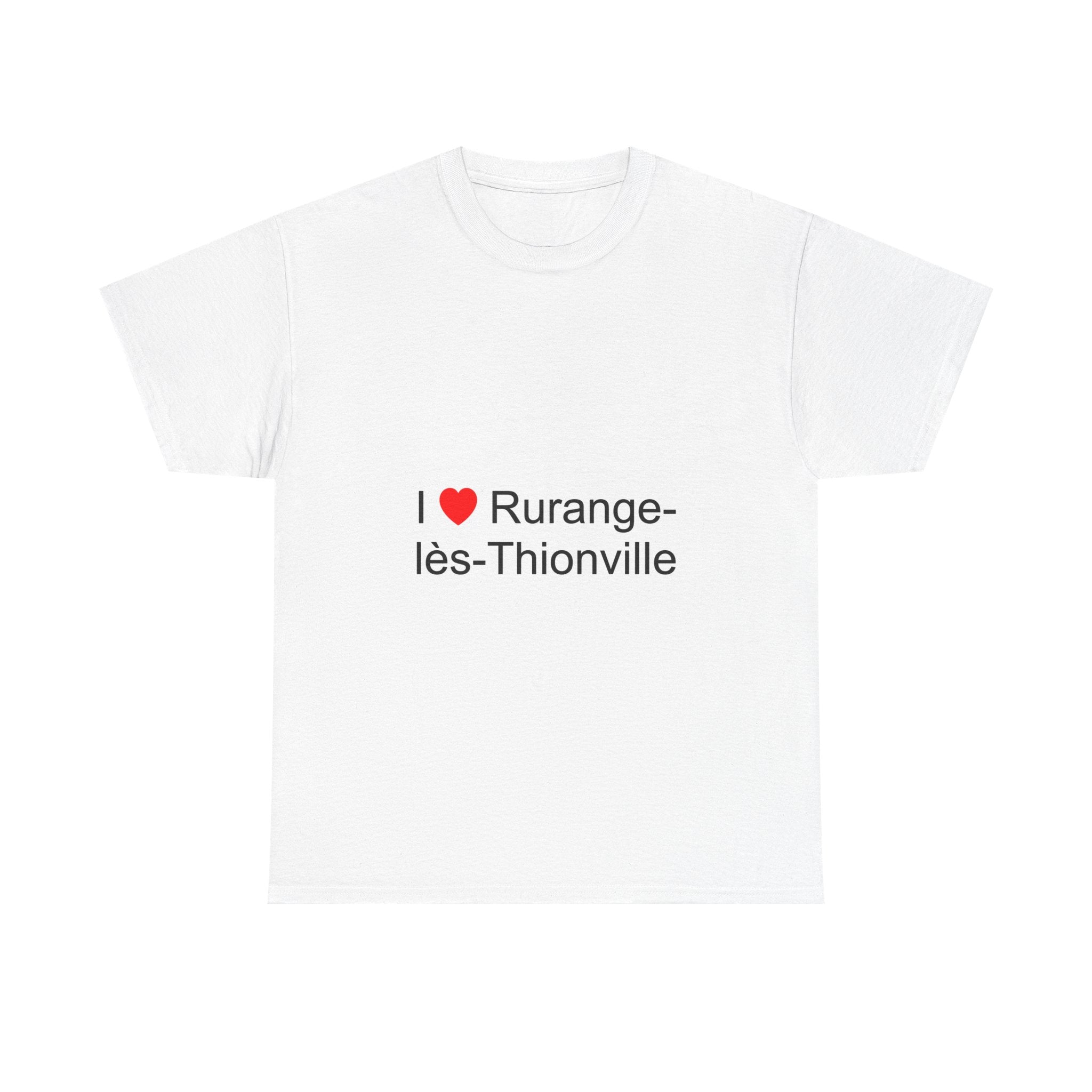 T-shirt I love rurange-lès-thionville