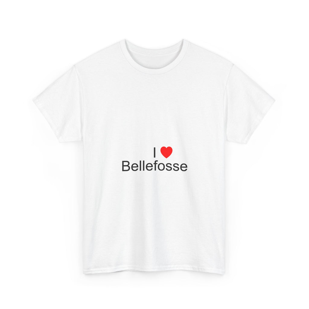 T-shirt I love bellefosse
