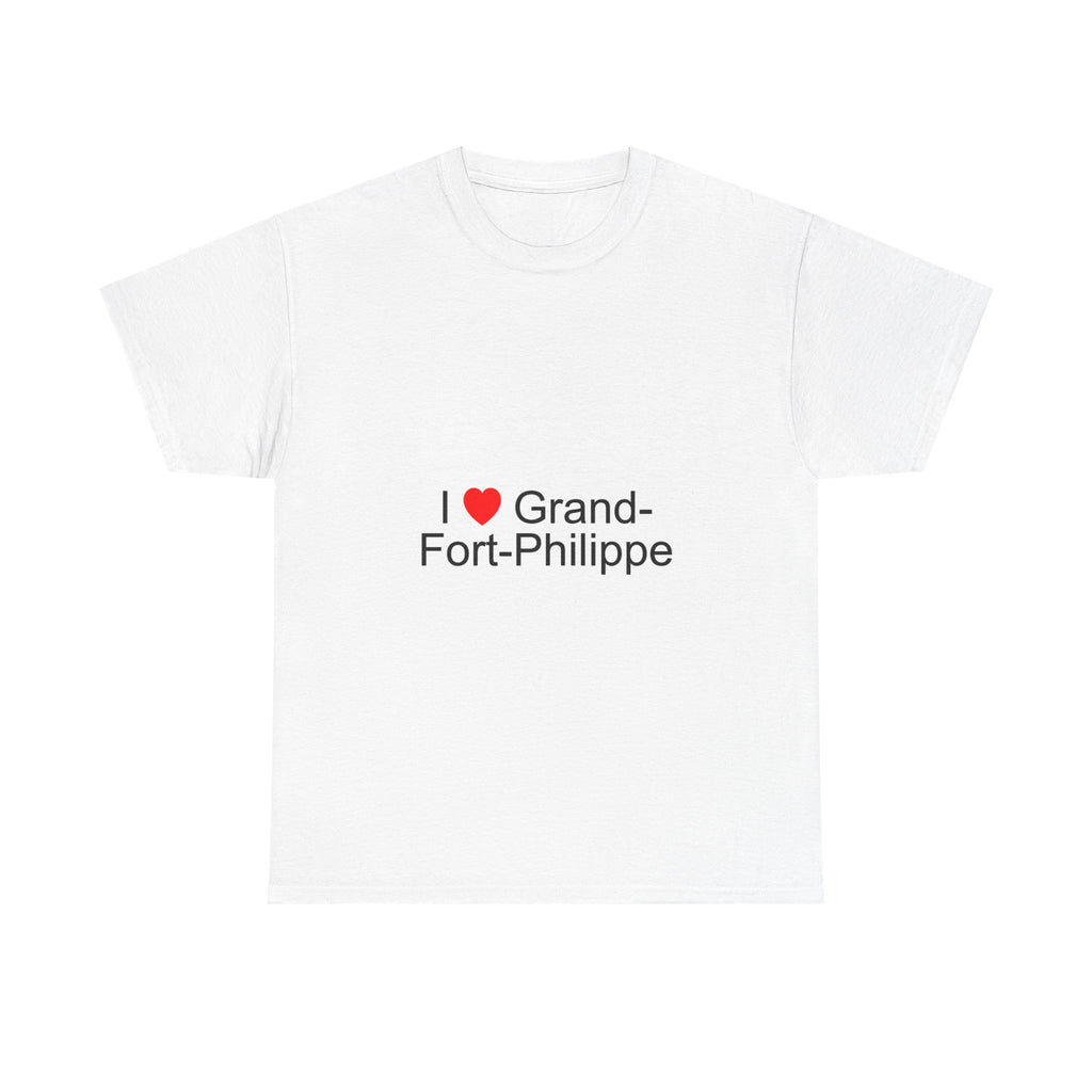 T-shirt I love grand-fort-philippe