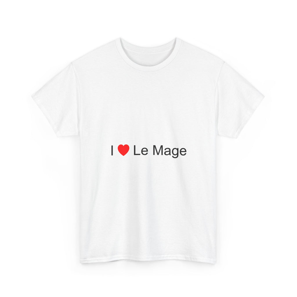 T-shirt I love le mage