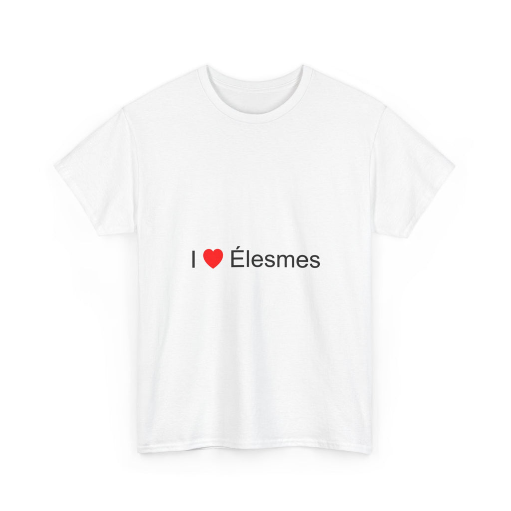 T-shirt I love élesmes