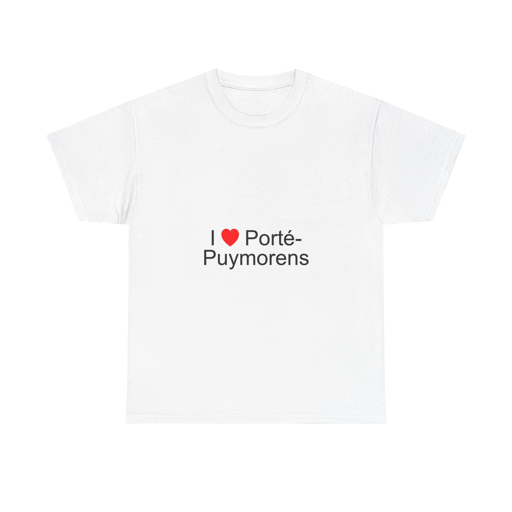 T-shirt I love porté-puymorens