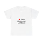 T-Shirt I love Saint-Genès-de-Lombaud
