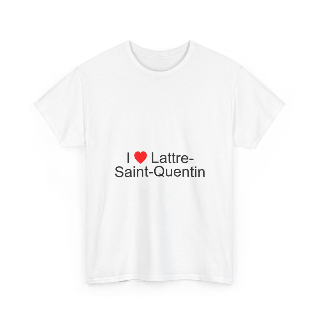 T-shirt I love Lattre-Saint-Quentin