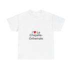 T-shirt I love La Chapelle-Orthemale