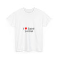 T-shirt I love Saint-Lormel