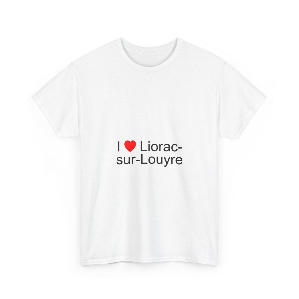 T-shirt I love liorac-sur-louyre
