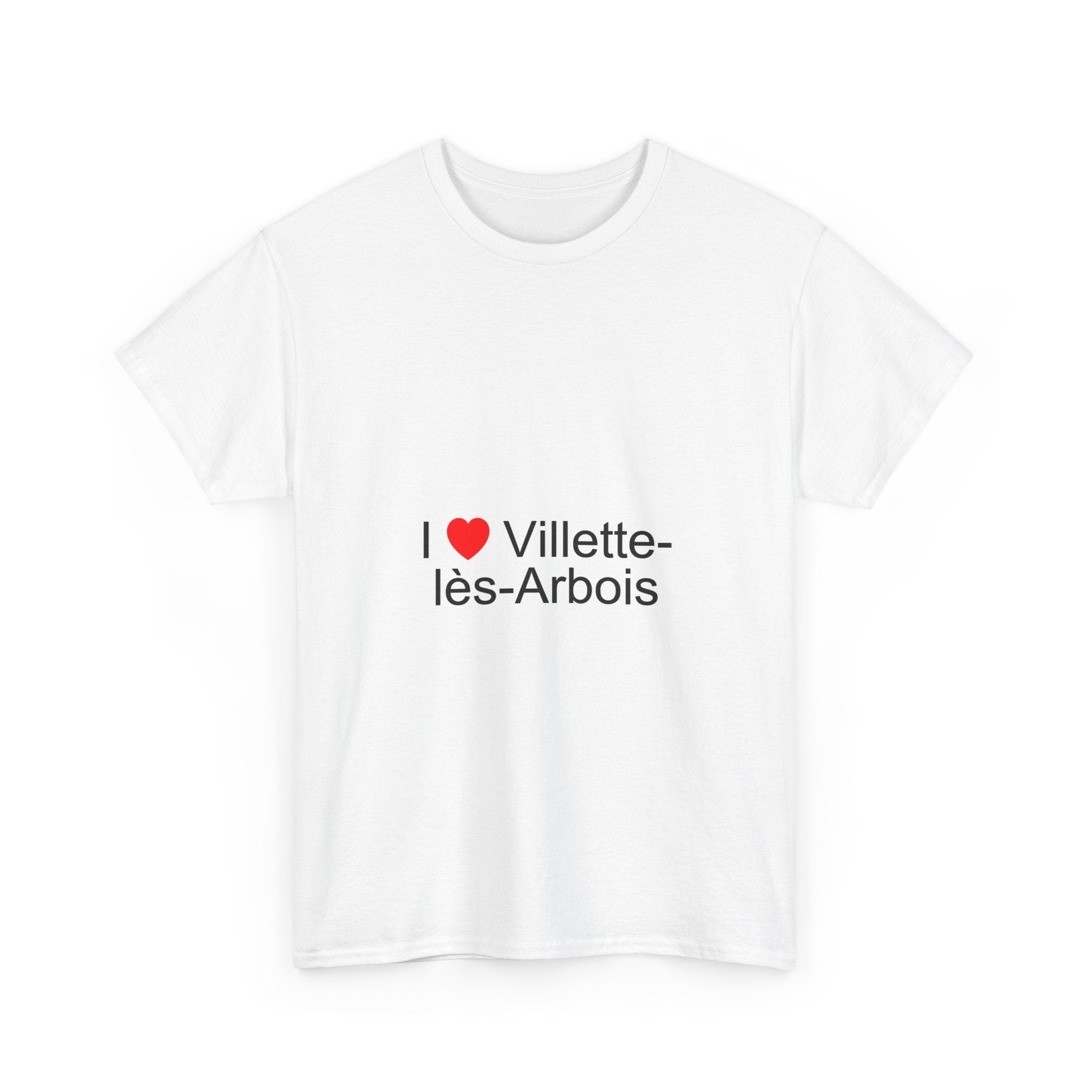 T-shirt I love villette-lès-arbois