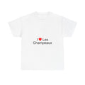 T-shirt I love les champeaux