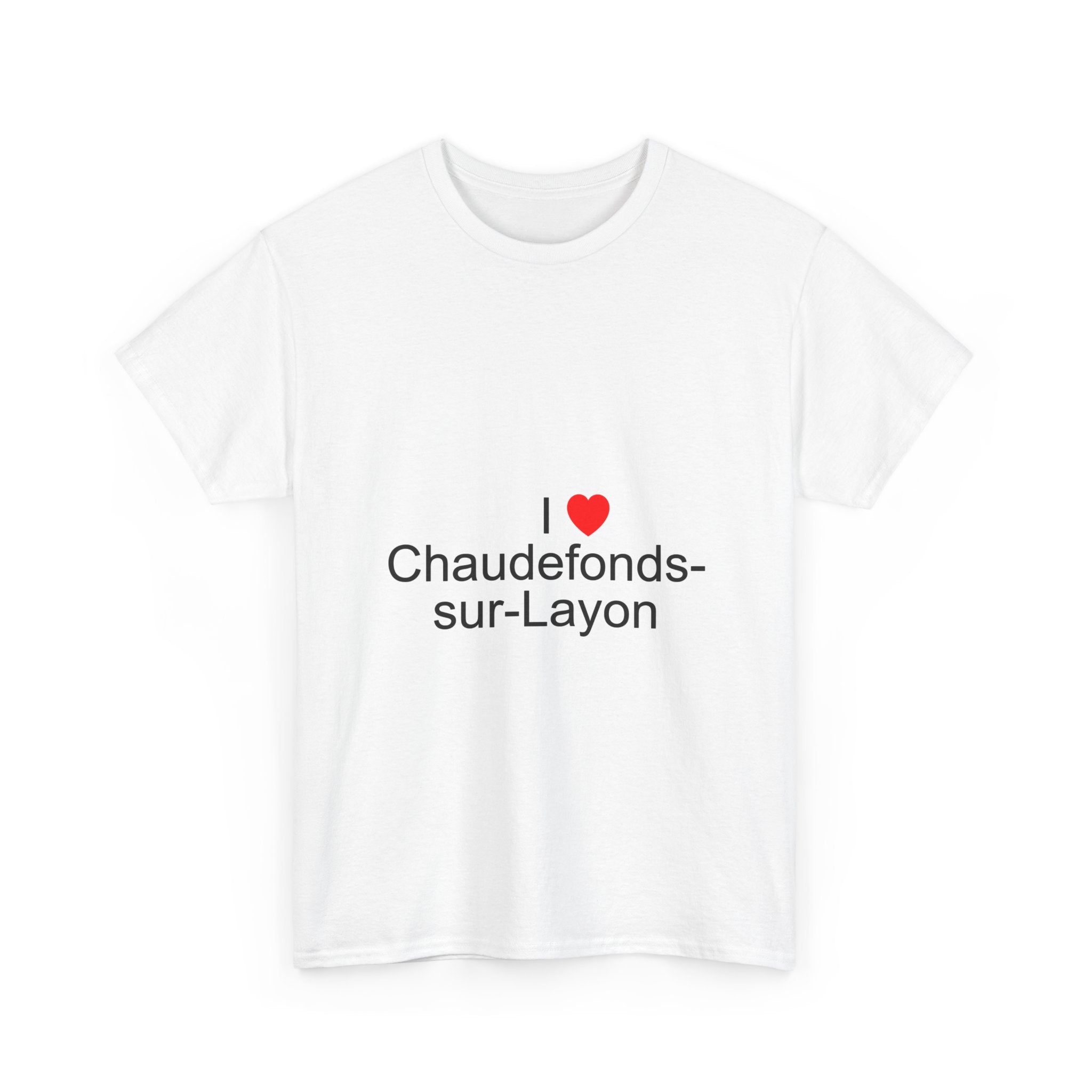 T-shirt I love Chaudefonds-sur-Layon
