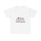 T-Shirt Ich liebe Saint-Sulpice-de-Guilleragues