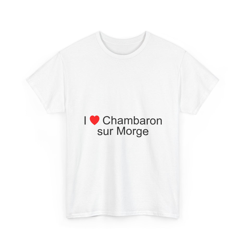 T-Shirt Ich liebe Chambaron sur Morge