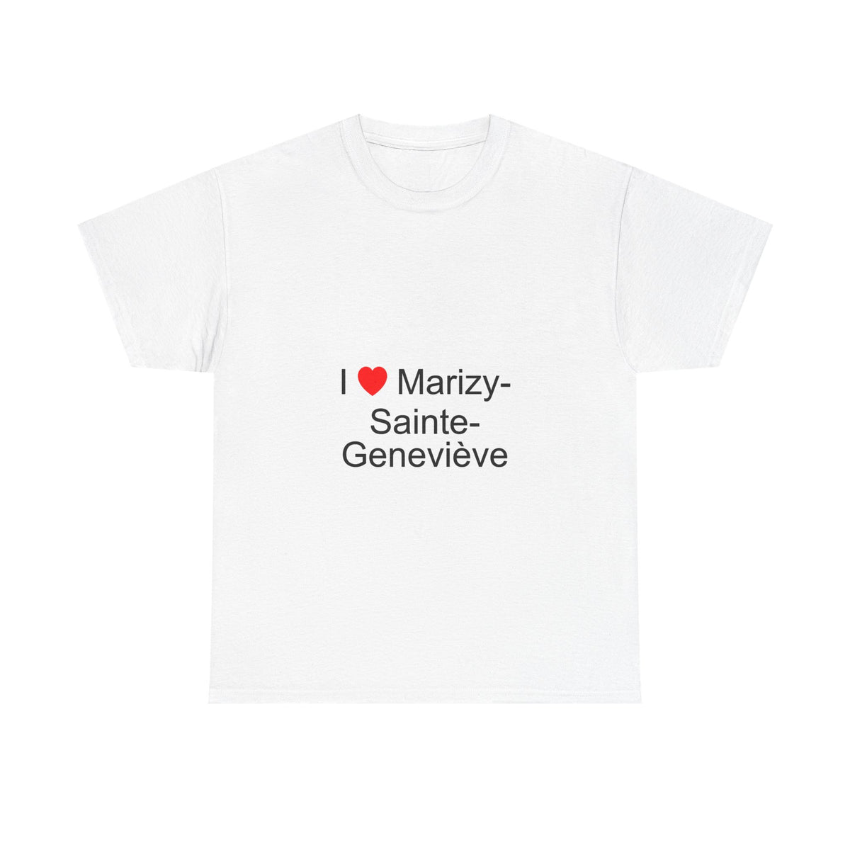 T-Shirt "I love Marizy-Sainte-Geneviève"