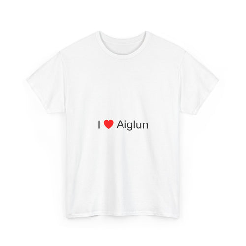 I love Aiglun T-shirt