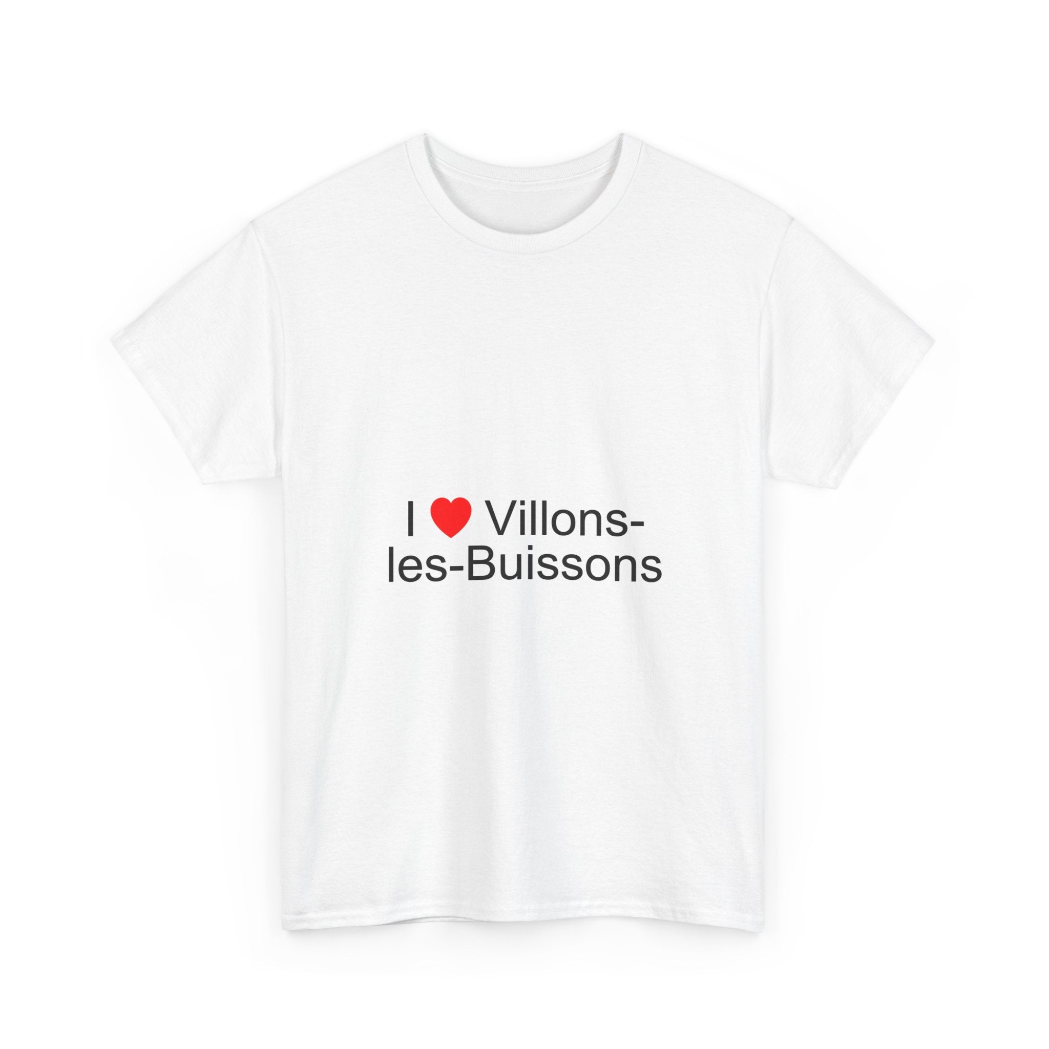T-Shirt „Ich liebe Villon-les-Buissons“