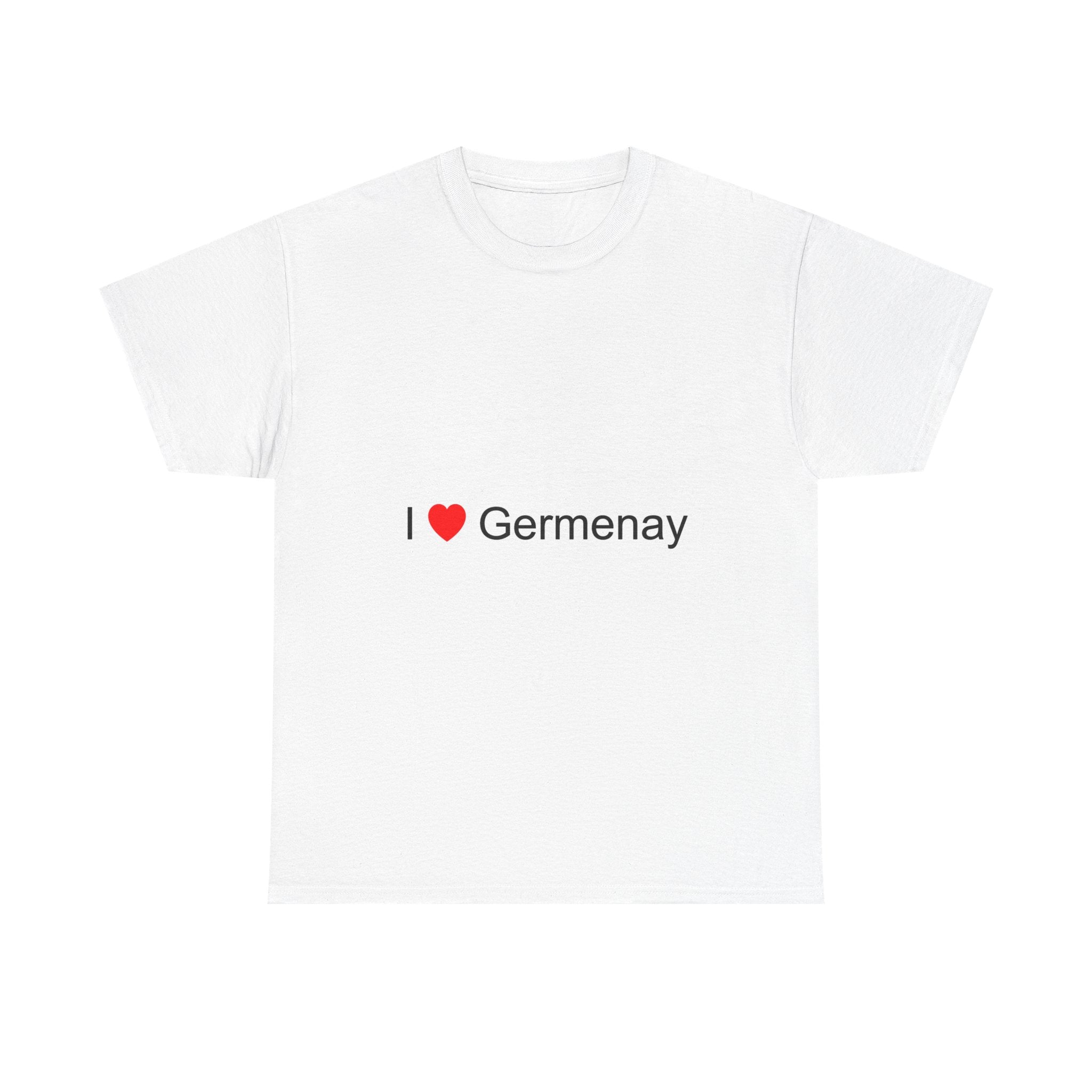T-shirt I love Germany