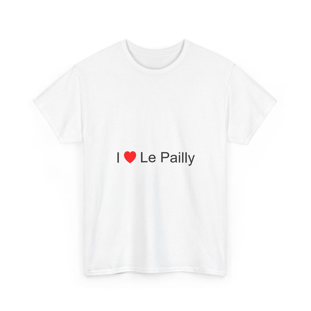 T-shirt I love le pailly