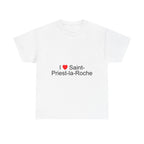 T-shirt Ich liebe Saint-Priest-La-Roche