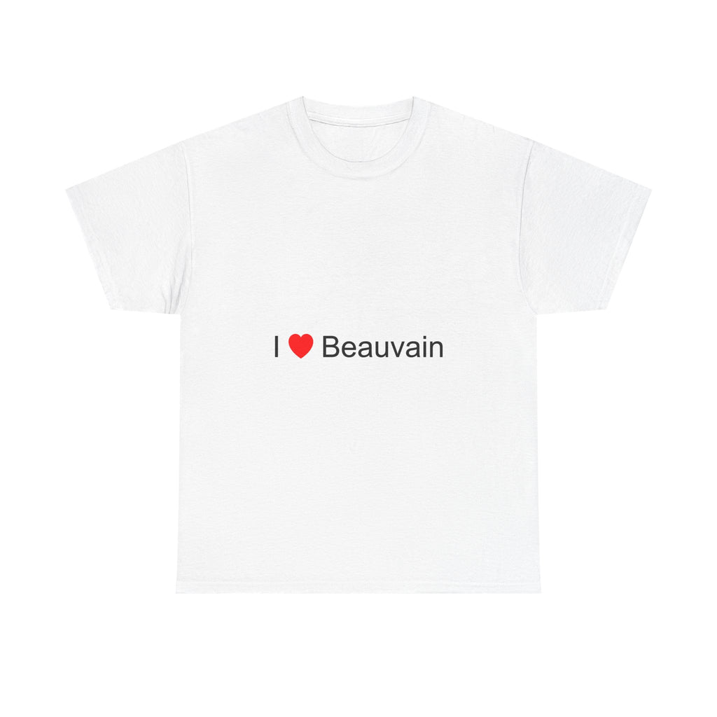 T-Shirt I love beauvain