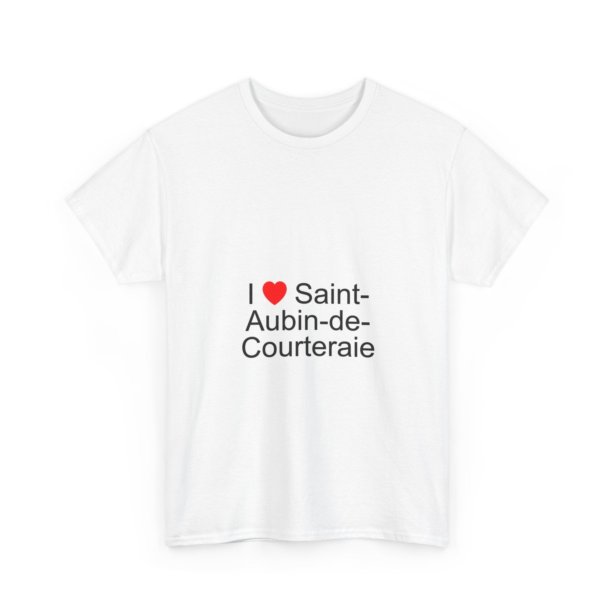 T-Shirt I love Saint-Aubin-de-Courteraie