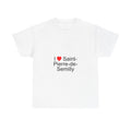 T-shirt I love saint-pierre-de-semilly