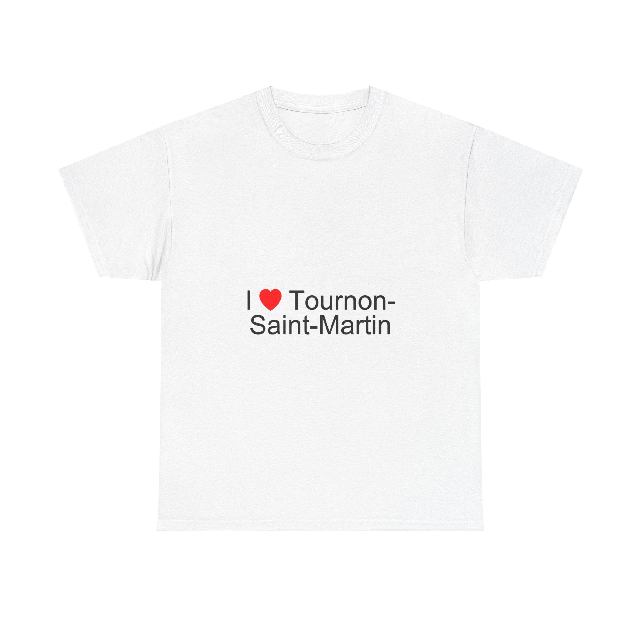 T-shirt I love Tournon-Saint-Martin